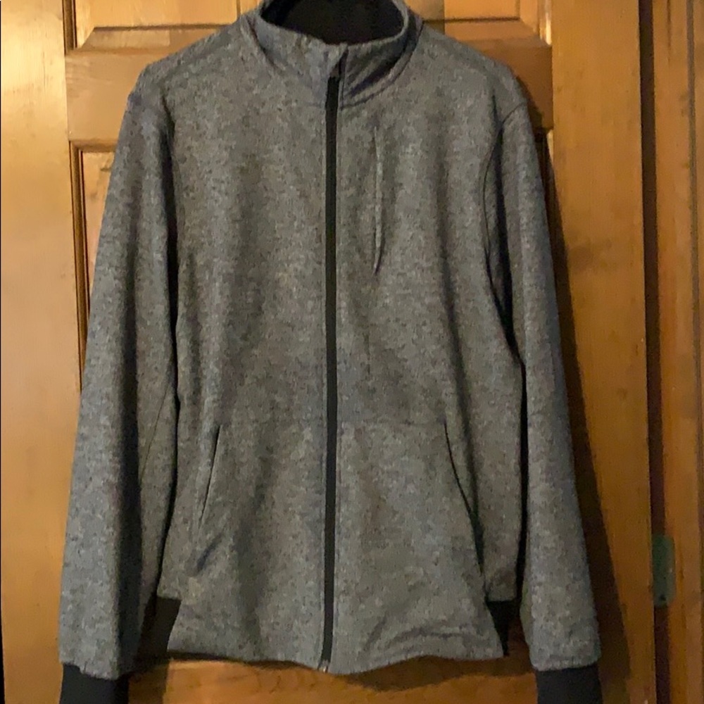 Lululemon zip up - medium/grey